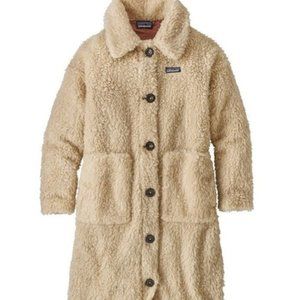 Patagonia recycled high pile fleece coat